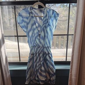 Rails Blue Tie-Dye Women's Dress